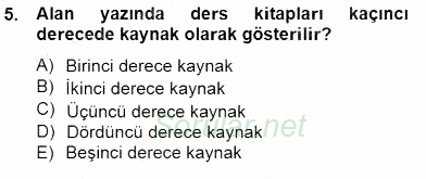 İng. Öğretmenliğinde Öğretim Teknolojileri Ve Materyal Tasarımı 2 2014 - 2015 Dönem Sonu Sınavı 5.Soru