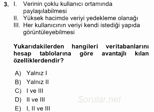 Konumsal Veritabanı 1 2017 - 2018 Ara Sınavı 3.Soru