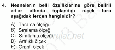 Marka İletişiminde Analiz ve Araştırma 1 2012 - 2013 Ara Sınavı 4.Soru