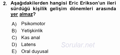 Örgütsel Davranış 2016 - 2017 Dönem Sonu Sınavı 2.Soru