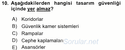 Sağlık Kurumları Yönetimi 1 2017 - 2018 Dönem Sonu Sınavı 10.Soru