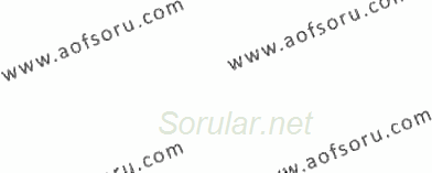 Fotoğraf ve Video Proje Geliştirme 2012 - 2013 Ara Sınavı 11.Soru