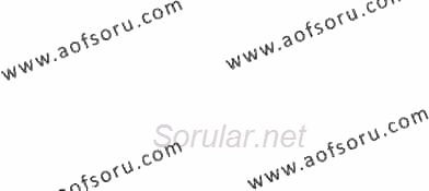 Fotoğraf ve Video Proje Geliştirme 2012 - 2013 Ara Sınavı 14.Soru