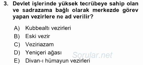 Yeni Türk Edebiyatına Giriş 2 2017 - 2018 Ara Sınavı 3.Soru