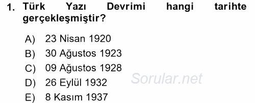 Tıbbi Terminoloji 2017 - 2018 Ara Sınavı 1.Soru