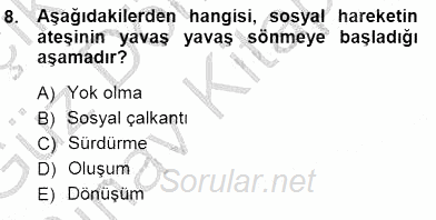 İkna Edici İletişim 2014 - 2015 Dönem Sonu Sınavı 8.Soru