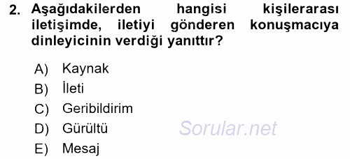 Perakendecilikte Müşteri İlişkileri Yönetimi 2015 - 2016 Dönem Sonu Sınavı 2.Soru
