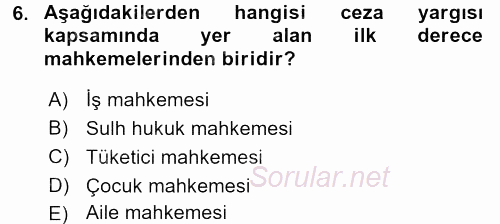 Kamu Özel Kesim Yapısı Ve İlişkileri 2016 - 2017 Ara Sınavı 6.Soru