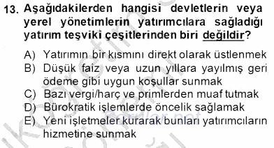 Çağrı Merkezi Yönetimi 1 2014 - 2015 Ara Sınavı 13.Soru