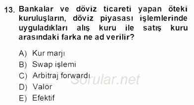 Ekonomik Analiz 2014 - 2015 Dönem Sonu Sınavı 13.Soru
