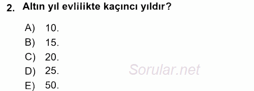 Sosyal Davranış ve Protokol 2015 - 2016 Dönem Sonu Sınavı 2.Soru