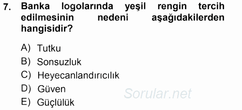 İletişim Ortamları Tasarımı 2014 - 2015 Tek Ders Sınavı 7.Soru