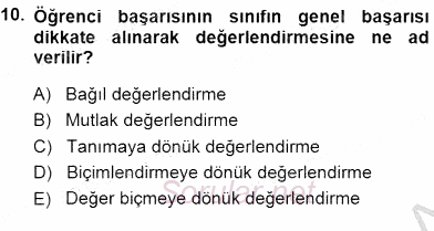 Okulöncesinde Öğretim Teknolojileri Ve Materyal Tasarımı 2014 - 2015 Dönem Sonu Sınavı 10.Soru