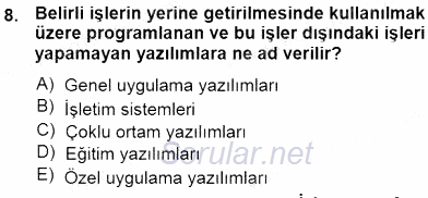 Okulöncesinde Öğretim Teknolojileri Ve Materyal Tasarımı 2014 - 2015 Dönem Sonu Sınavı 8.Soru
