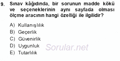 Okulöncesinde Öğretim Teknolojileri Ve Materyal Tasarımı 2014 - 2015 Dönem Sonu Sınavı 9.Soru