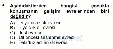 İletişim Bilgisi 2012 - 2013 Ara Sınavı 6.Soru