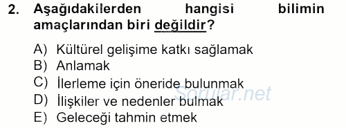 İletişim Kuramları 2012 - 2013 Ara Sınavı 2.Soru