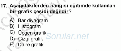 İng. Öğretmenliğinde Öğretim Teknolojileri Ve Materyal Tasarımı 2 2013 - 2014 Ara Sınavı 17.Soru