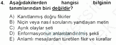 Marka İletişiminde Analiz ve Araştırma 1 2013 - 2014 Tek Ders Sınavı 4.Soru