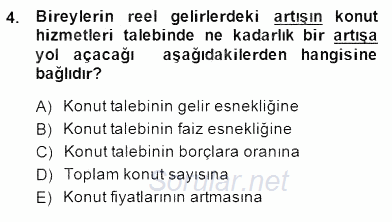 Gayrimenkul Yönetiminde Mesleki Etik 2014 - 2015 Dönem Sonu Sınavı 4.Soru