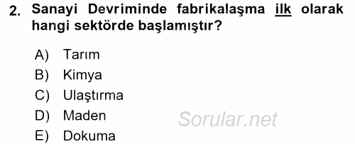 Sosyal Politika 2016 - 2017 Dönem Sonu Sınavı 2.Soru