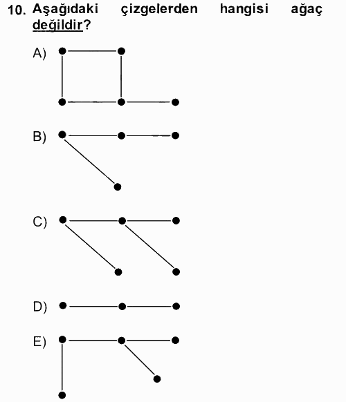 Matematik 2 2013 - 2014 Dönem Sonu Sınavı 10.Soru