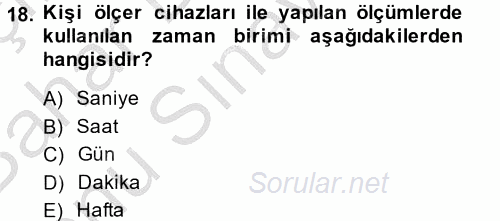 Radyo ve Televizyon İşletmeciliği 2014 - 2015 Dönem Sonu Sınavı 18.Soru