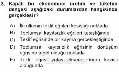 Uluslararası Ticaret 2015 - 2016 Ara Sınavı 3.Soru