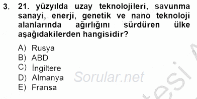 Bilgi Ekonomisi 2014 - 2015 Ara Sınavı 3.Soru