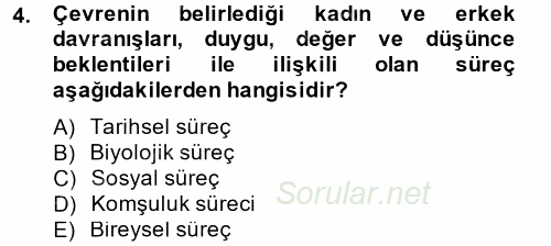 Etkili İletişim Teknikleri 2012 - 2013 Dönem Sonu Sınavı 4.Soru