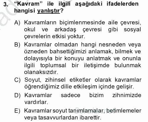 Uluslararası İlişkilerde Araştırma Yöntemleri 2013 - 2014 Ara Sınavı 3.Soru