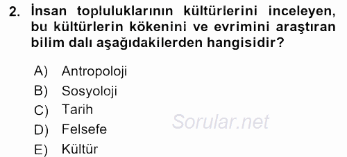 Tüketici Davranışları 2016 - 2017 3 Ders Sınavı 2.Soru