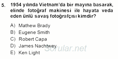 Haber Toplama Teknikleri 2013 - 2014 Dönem Sonu Sınavı 5.Soru