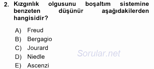 Etkili İletişim Teknikleri 2015 - 2016 Ara Sınavı 2.Soru