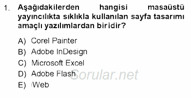 Sayısal Fotoğraf İşleme Teknikleri 2012 - 2013 Dönem Sonu Sınavı 1.Soru