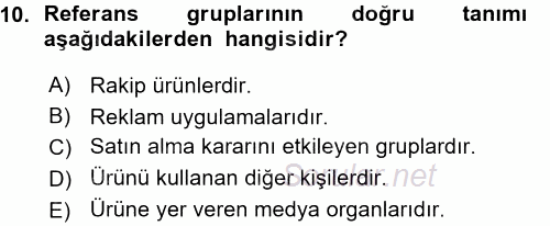Hizmet Tasarımı 2015 - 2016 Ara Sınavı 10.Soru