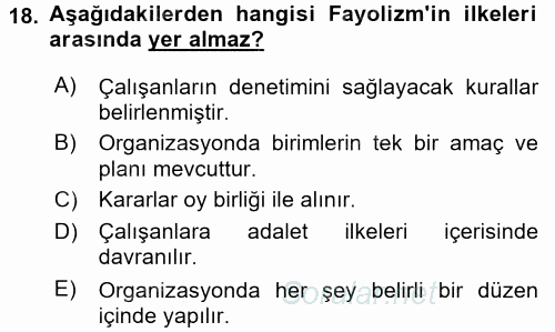 Kamu Ekonomisi 2 2015 - 2016 Ara Sınavı 18.Soru