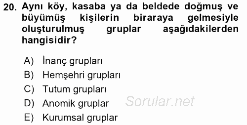 Kamu Ekonomisi 2 2015 - 2016 Ara Sınavı 20.Soru