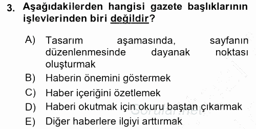 İletişim Ortamları Tasarımı 2015 - 2016 Dönem Sonu Sınavı 3.Soru