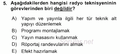 İletişim Ortamları Tasarımı 2015 - 2016 Dönem Sonu Sınavı 5.Soru