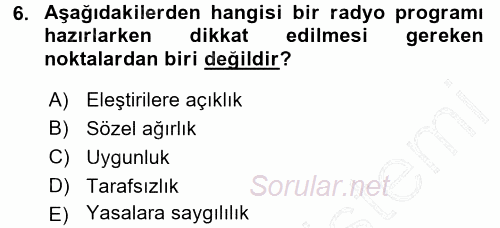 İletişim Ortamları Tasarımı 2015 - 2016 Dönem Sonu Sınavı 6.Soru