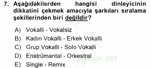 İletişim Ortamları Tasarımı 2015 - 2016 Dönem Sonu Sınavı 7.Soru