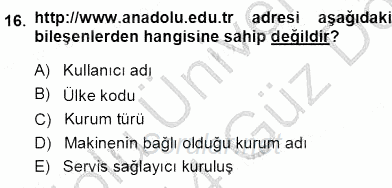 Okulöncesinde Öğretim Teknolojileri Ve Materyal Tasarımı 2013 - 2014 Ara Sınavı 16.Soru