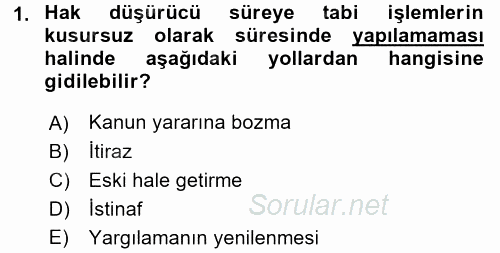 Ceza Muhakemesi Hukuku 2016 - 2017 Ara Sınavı 1.Soru