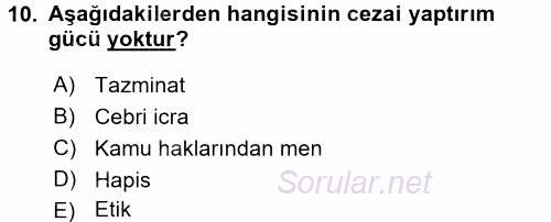 Basın Fotoğrafçılığı 2016 - 2017 Dönem Sonu Sınavı 10.Soru