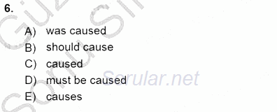 Pedagojik Gramer 1 2015 - 2016 Dönem Sonu Sınavı 6.Soru