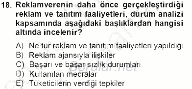 Fotoğraf ve Video Proje Geliştirme 2012 - 2013 Dönem Sonu Sınavı 18.Soru