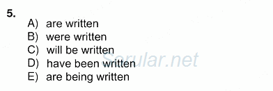 Pedagojik Gramer 2 2012 - 2013 Ara Sınavı 5.Soru