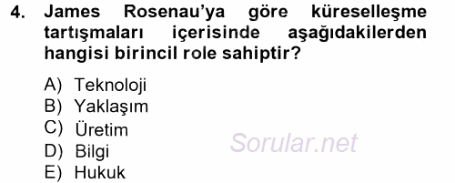 Temel Bilgi Teknolojileri 2 2014 - 2015 Tek Ders Sınavı 4.Soru