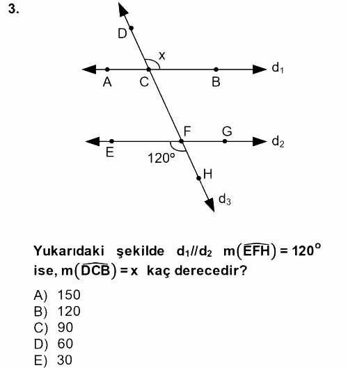 Okulöncesinde Matematik Eğitimi 2013 - 2014 Tek Ders Sınavı 3.Soru